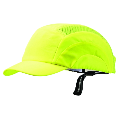 PRO BUMP CAP - SHORT PEAK FLURO YELLOW